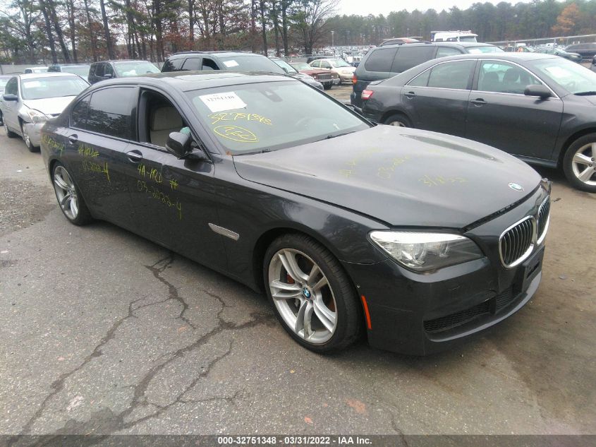 2013 BMW 750Li xDrive VIN: WBAYF8C51DD140657 Lot: 32751348