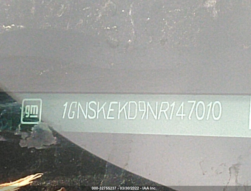1GNSKEKD9NR147010