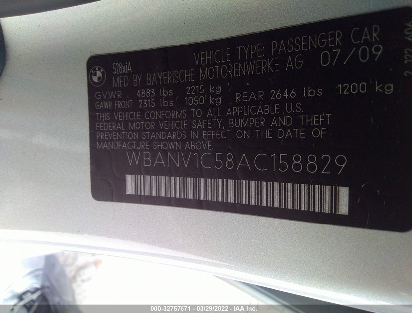 WBANV1C58AC158829
