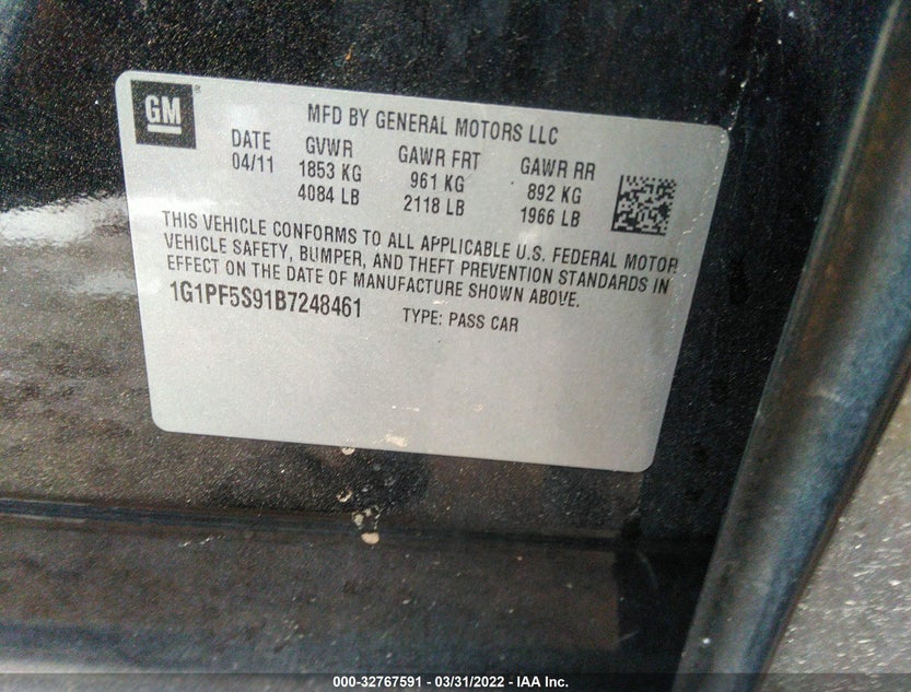 1G1PF5S91B7248461