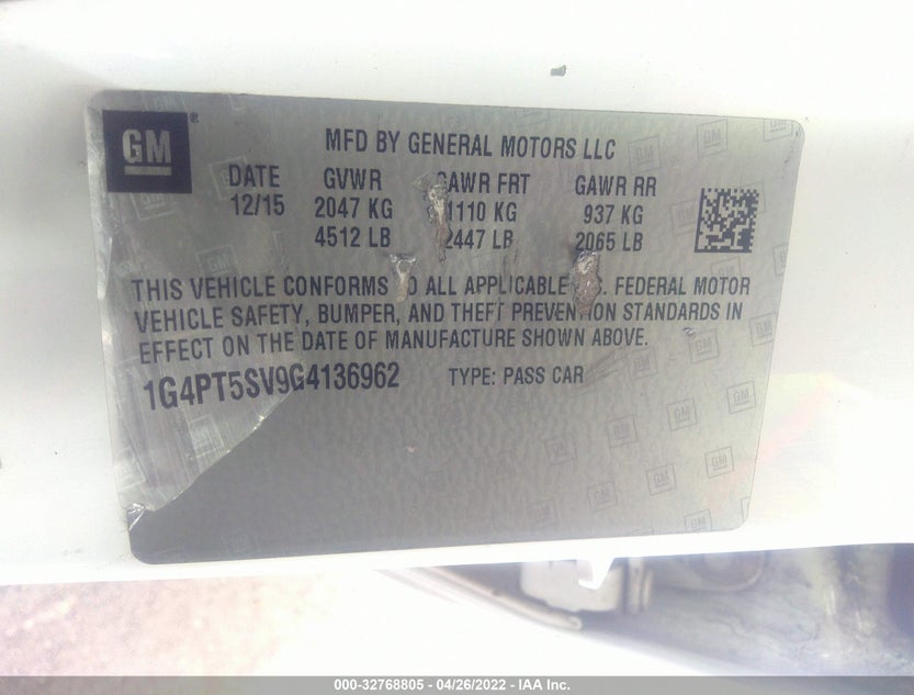 1G4PT5SV9G4136962