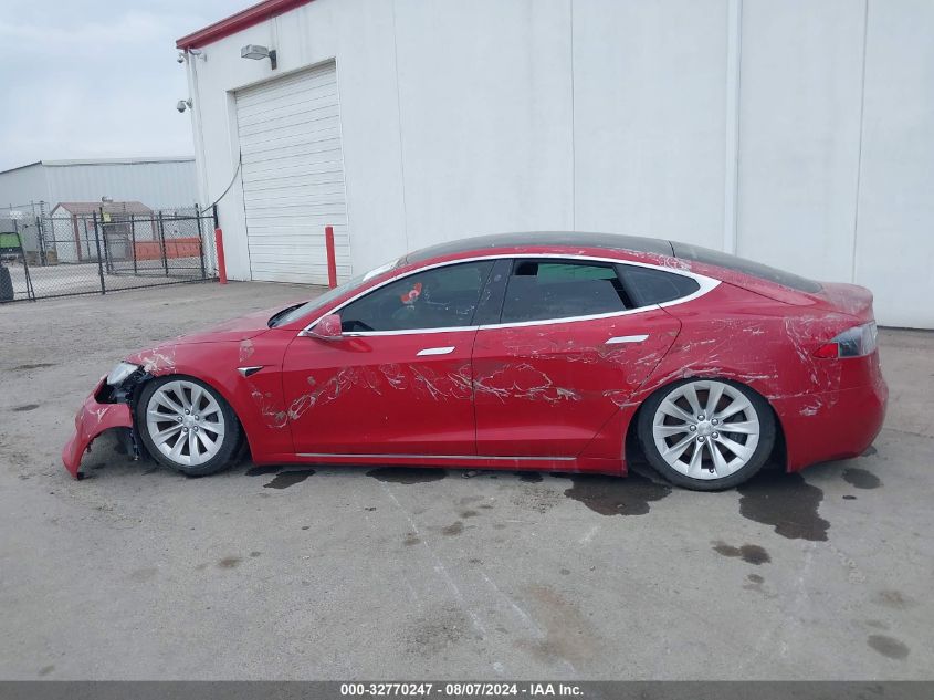 2017 Tesla Model S 60/75 VIN: 5YJSA1E18HF213739 Lot: 32770247