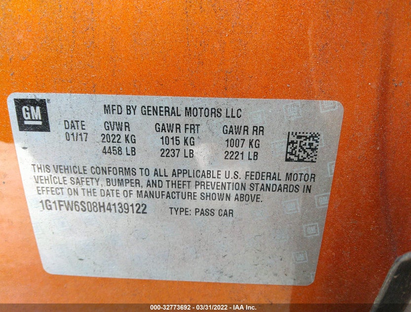 1G1FW6S08H4139122
