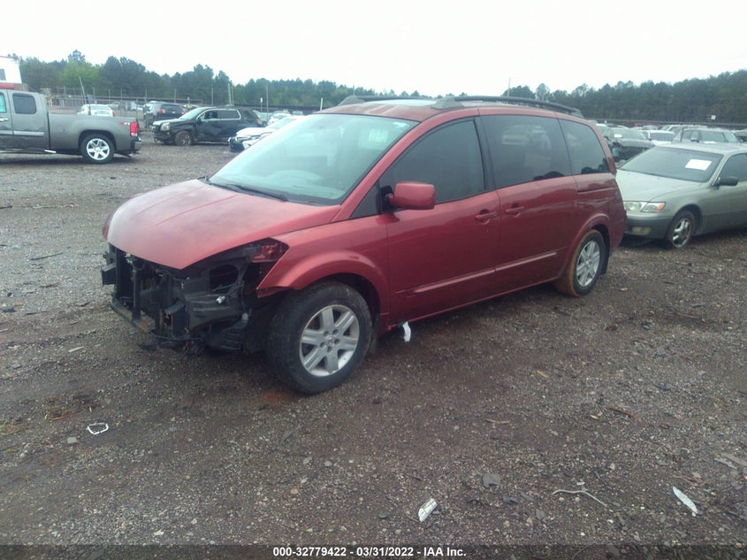 2005 Nissan Quest 3.5 Sl VIN: 5N1BV28U45N112206 Lot: 32779422
