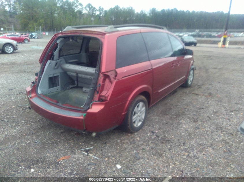 2005 Nissan Quest 3.5 Sl VIN: 5N1BV28U45N112206 Lot: 32779422