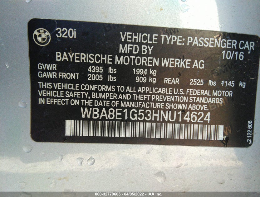 WBA8E1G53HNU14624
