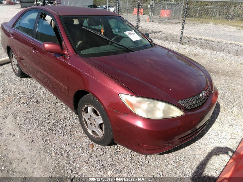 2003 Toyota Camry Le VIN: 4T1BF32K63U058842 Lot: 32788679