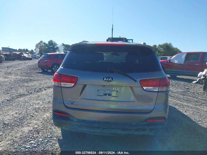 2017 Kia Sorento 2.4L Lx VIN: 5XYPG4A38HG226318 Lot: 32798824