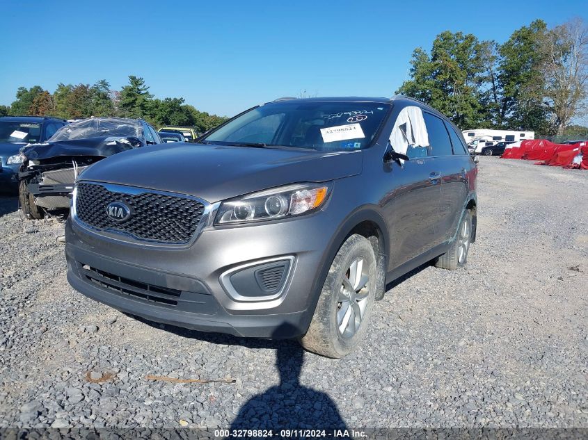 2017 Kia Sorento 2.4L Lx VIN: 5XYPG4A38HG226318 Lot: 32798824