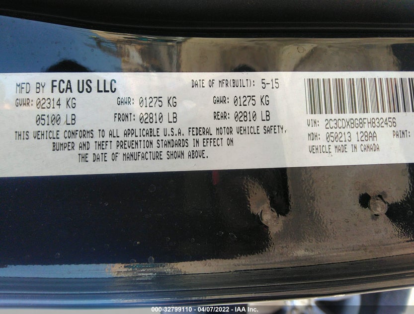2C3CDXBG8FH832456