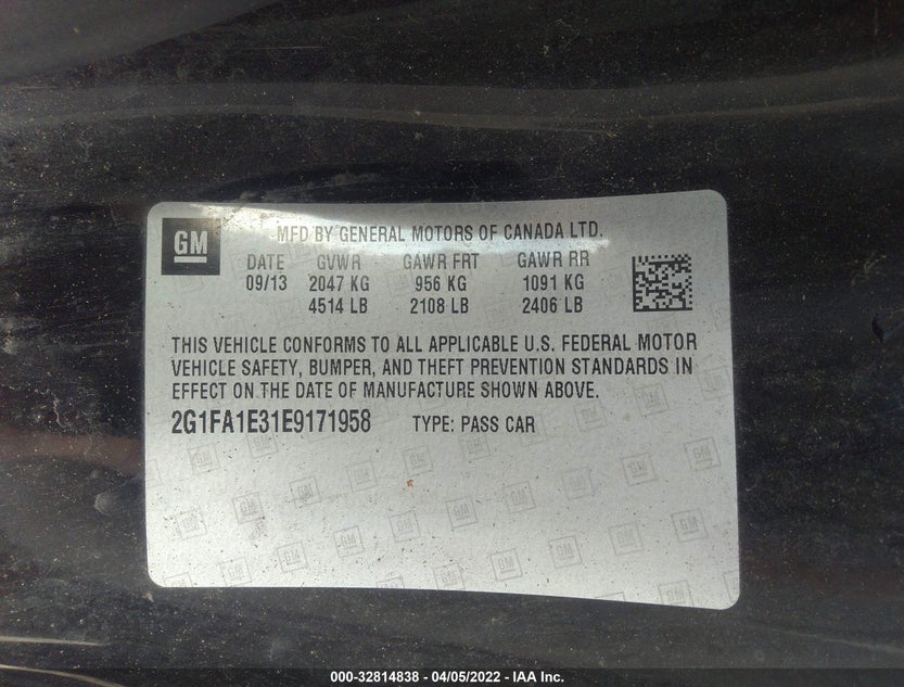 2G1FA1E31E9171958