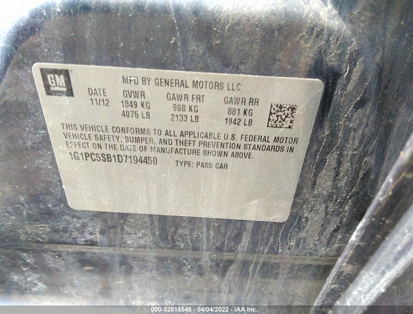 1G1PC5SB1D7194450
