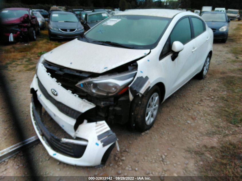 KNADM4A37G6604607 2016 Kia Rio Lx