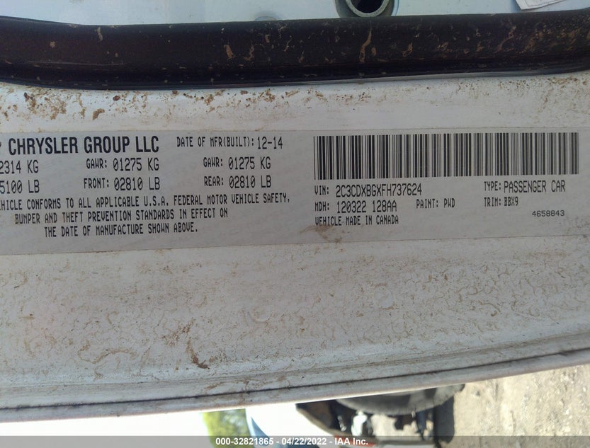 2C3CDXBGXFH737624