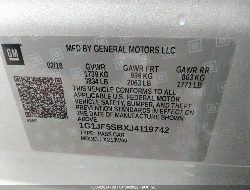 1G1JF5SBXJ4119742