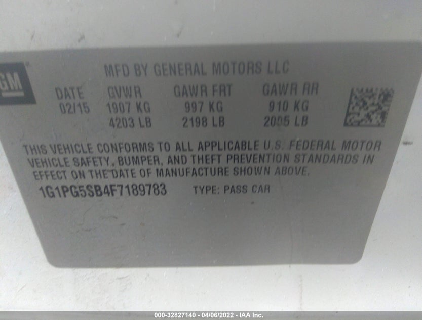 1G1PG5SB4F7189783