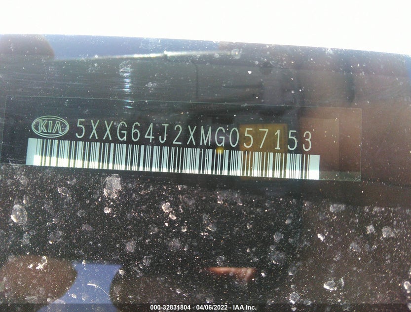 5XXG64J2XMG057153