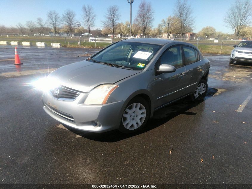 2010 Nissan Sentra 2.0S VIN: 3N1AB6APXAL691574 Lot: 32832454