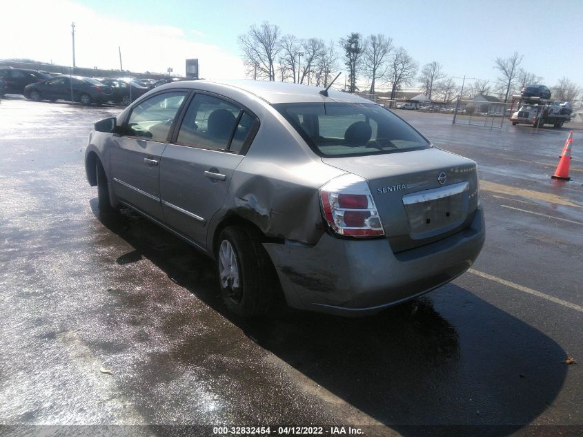 2010 Nissan Sentra 2.0S VIN: 3N1AB6APXAL691574 Lot: 32832454