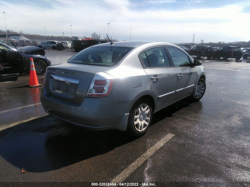 2010 Nissan Sentra 2.0S VIN: 3N1AB6APXAL691574 Lot: 32832454