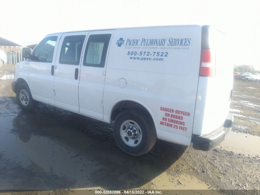 1GTW7FCA2B1165607 2011 GMC Savana 2500 Work Van