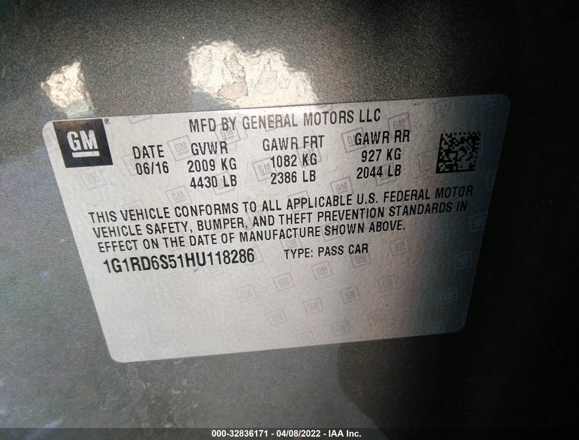 1G1RD6S51HU118286