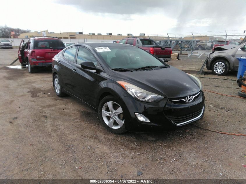 2013 Hyundai Elantra Gls VIN: 5NPDH4AE0DH399903 Lot: 32836354