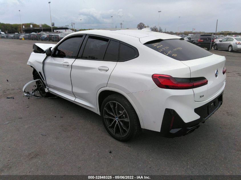 2022 BMW X4 M40I VIN: 5UX43DT03N9K12243 Lot: 32848325