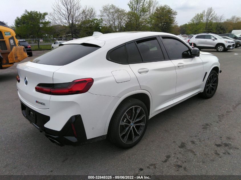 2022 BMW X4 M40I VIN: 5UX43DT03N9K12243 Lot: 32848325