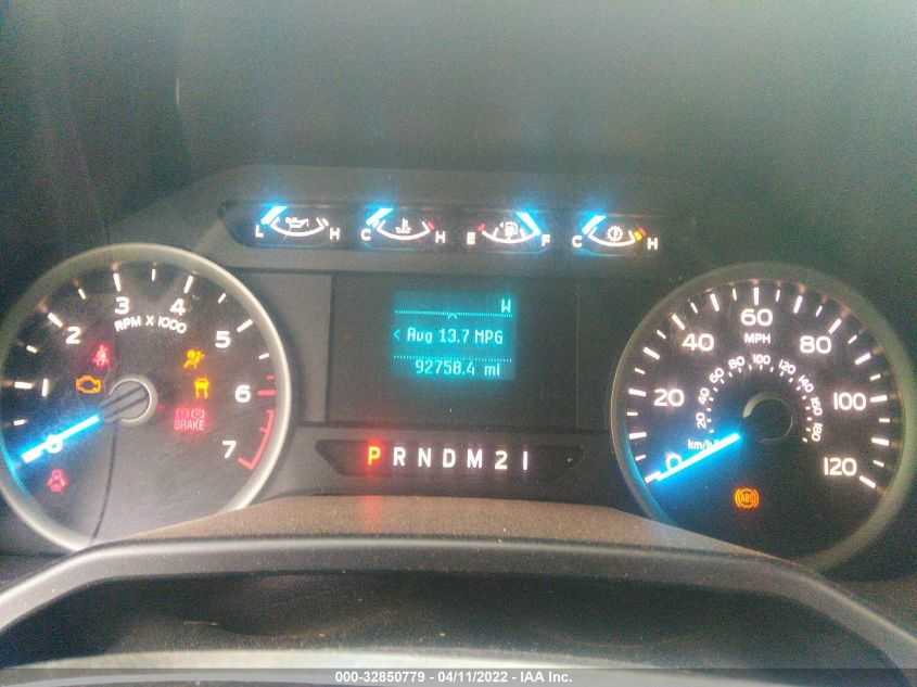 2016 Ford F-150 Xlt VIN: 1FTFW1EF5GFD02001 Lot: 32850779