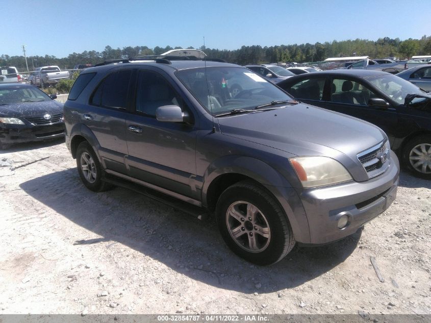 KNDJC733945285932 2004 Kia Sorento Ex/Lx