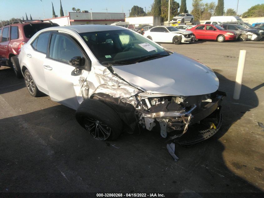 2016 Toyota Corolla S Plus VIN: 2T1BURHE9GC725615 Lot: 32860268