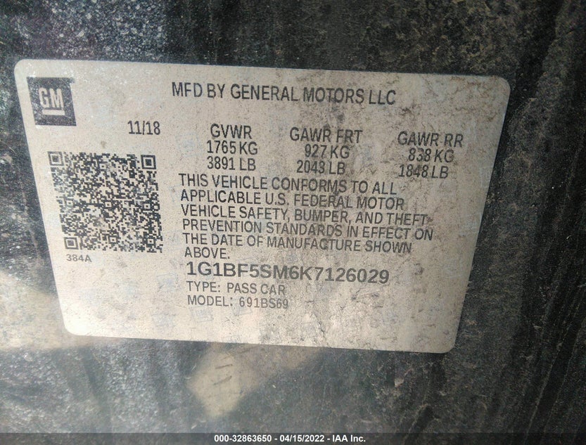 1G1BF5SM6K7126029
