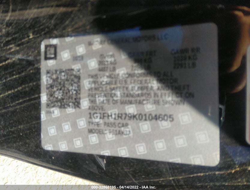 1G1FH1R79K0104605