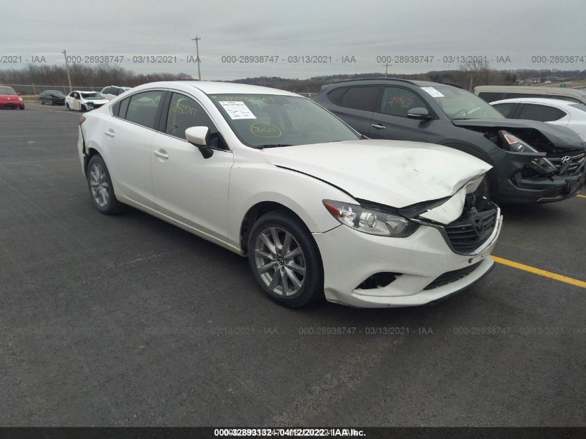 2016 Mazda Mazda6 I Sport VIN: JM1GJ1U56G1411849 Lot: 32893132