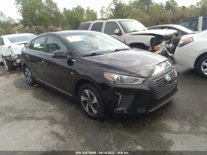 2018 Hyundai Ioniq Hybrid Sel VIN: KMHC75LC9JU087317 Lot: 32875658