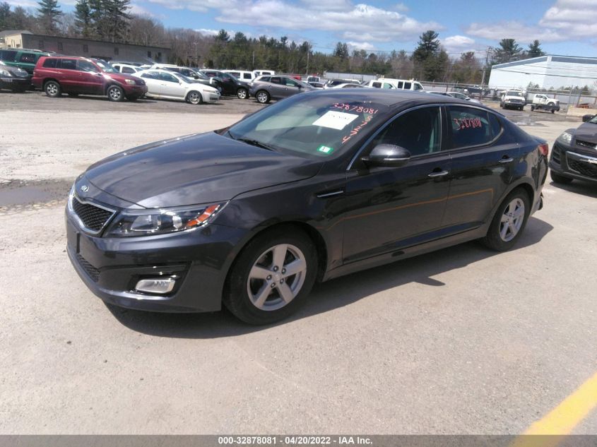 2015 Kia Optima Lx VIN: 5XXGM4A75FG436355 Lot: 32878081