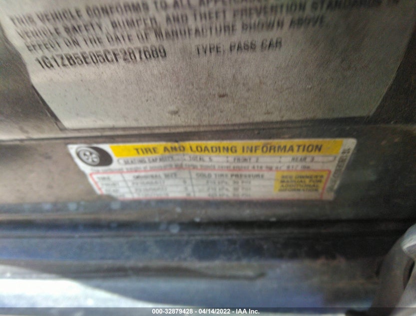 1G1ZB5E05CF287689