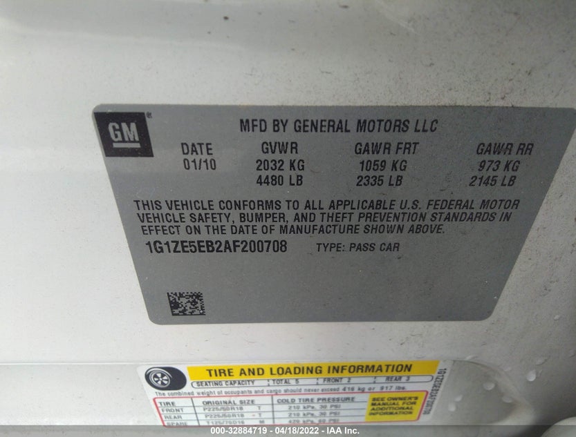 1G1ZE5EB2AF200708