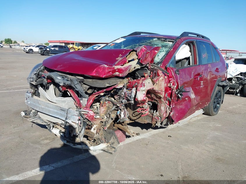 VIN 2T3S1RFV7MW163839 2021 TOYOTA RAV4 TRD OFF-ROAD