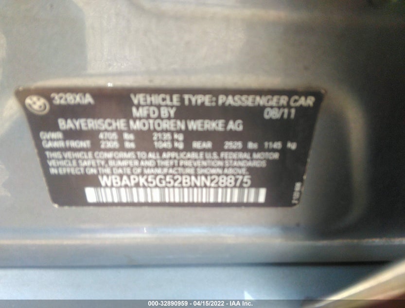 WBAPK5G52BNN28875
