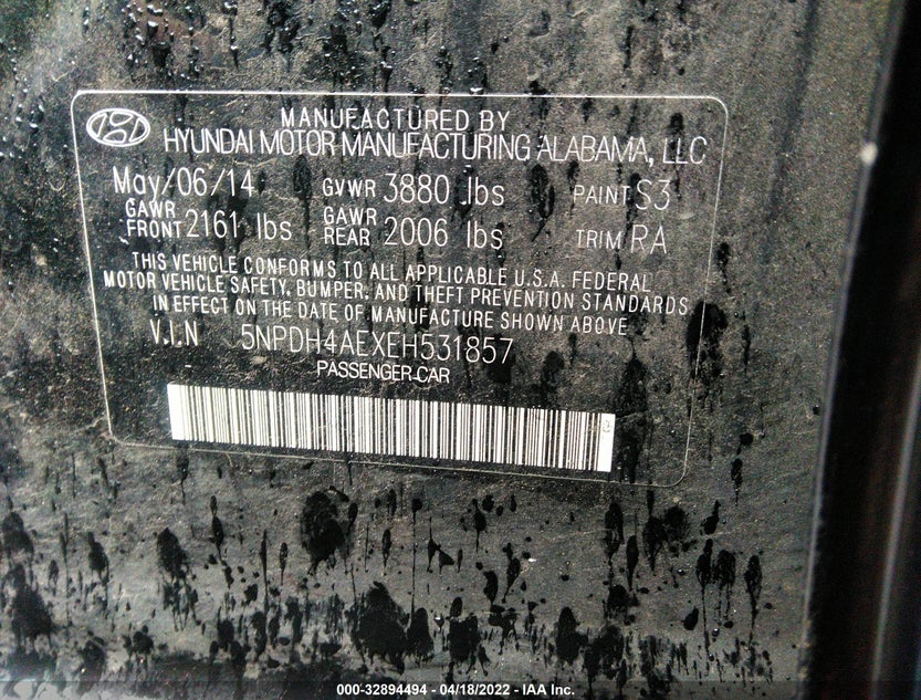5NPDH4AEXEH531857