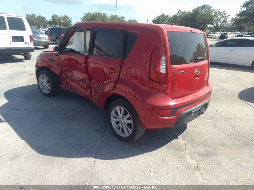 2012 Kia Soul + VIN: KNDJT2A67C7461962 Lot: 32895733