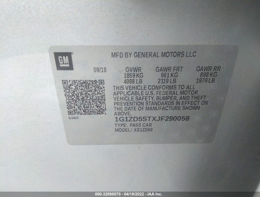1G1ZD5STXJF290058