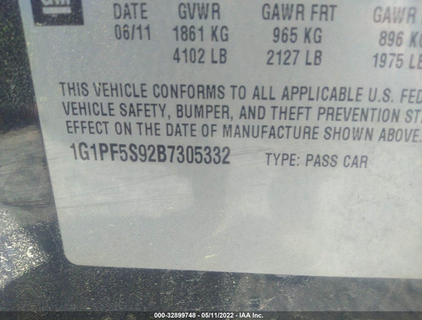 1G1PF5S92B7305332