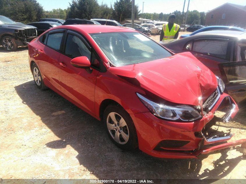 2017 Chevrolet Cruze Ls Auto VIN: 1G1BC5SM7H7212922 Lot: 32900170