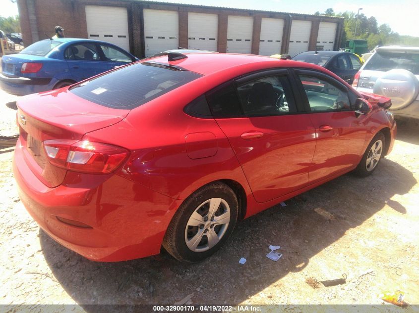 2017 Chevrolet Cruze Ls Auto VIN: 1G1BC5SM7H7212922 Lot: 32900170