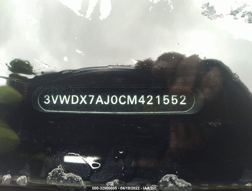 3VWDX7AJ0CM421552