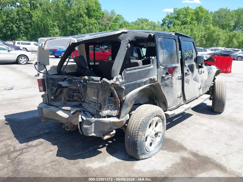 2010 Jeep Wrangler Unlimited Sport VIN: 1J4BA3H17AL203403 Lot: 32901372