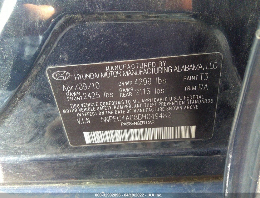 5NPEC4AC8BH049482